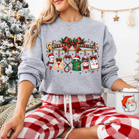 Merry Christmas Nurse Safety Pin Charm Shirt, Cute Retro Holiday Tee, Santa Syringe Medical Shirt, RN Christmas Gift, Gift for Nurse