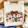 Merry Christmas Nurse Safety Pin Charm Shirt, Cute Retro Holiday Tee, Santa Syringe Medical Shirt, RN Christmas Gift, Gift for Nurse