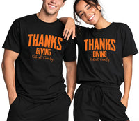 Personalized Thanksgiving Family Shirt, Custom Thanks Giving Tee, Fall Harvest Sweatshirt, Turkey Crewneck, Family Gathering Holiday Gift
