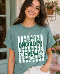Personalized Oncology Nurse Shirt, Custom RN Name Tee, Cancer Ribbon Healthcare Crew Shirt, Nurses Week Gift, Gift for Oncology Nurse