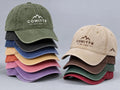 Custom Embroidered Baseball Cap, Personalized Text Name or Business Logo Hat, Adjustable Cotton Cap, Employee Team Gift, Custom Hat Gift