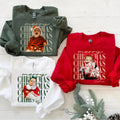 Personalized Kids Christmas Photo Sweatshirt, Custom Child Picture Tee, Merry Christmas Name T-Shirt, Family Xmas Outfit, Holiday Gift