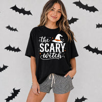 Custom Halloween Witch Shirt, Personalized Funny Tee, Quiet Bossy Sassy Crazy Scary Boujee Design, Halloween Party Tee, Gift for Her