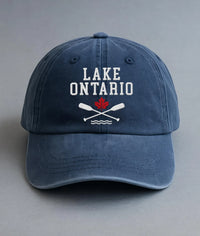 Lake Ontario Embroidered Hat, Great Lakes Vintage Washed Cap, Low Profile Dad Hat, Lake Life Travel Gift, Everyday Gift Everbee logo Analyze listing