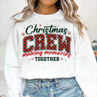 Christmas Crew Retro Family Sweatshirt, Making Memories Together Tee, Vintage Holiday, Matching Family Outfit, Christmas Gift for Her