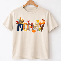 Personalized Thanksgiving Family Shirts, Custom Turkey Name Tees, Matching Fall Outfit, Mommy Daddy Kids Tees, Holiday Family Gift