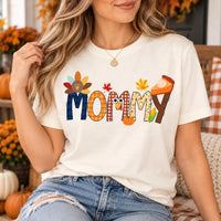 Personalized Thanksgiving Family Shirts, Custom Turkey Name Tees, Matching Fall Outfit, Mommy Daddy Kids Tees, Holiday Family Gift