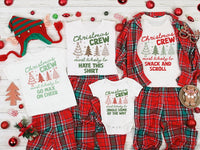 Personalized Christmas Crew Shirt, Custom Most Likely To Family Tee, Matching Holiday Shirt, Funny Christmas Outfit, Family Christmas Gift