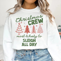 Personalized Christmas Crew Shirt, Custom Most Likely To Family Tee, Matching Holiday Shirt, Funny Christmas Outfit, Family Christmas Gift