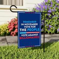 Vote Early Democracy Protest Garden Flag, Double Sided, No Kings Vote Early , Election Protect Democracy, Anti-Trump, Resist Fascism Flag