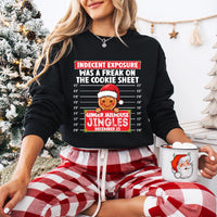 Personalized Gingerbread Mugshot Christmas Shirt, Custom Ginger Jailhouse Tee, Funny Inmate Top, Matching Family Outfit, Holiday Gift