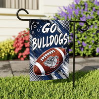 Custom Team Football Garden Flag, 12x18 Double Sided Yard Flag, Game Day Yard Flag, Personalized School Spirit Decor, Sports Fan Gift