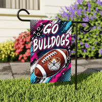 Custom Team Football Garden Flag, 12x18 Double Sided Yard Flag, Game Day Yard Flag, Personalized School Spirit Decor, Sports Fan Gift