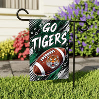 Custom Team Football Garden Flag, 12x18 Double Sided Yard Flag, Game Day Yard Flag, Personalized School Spirit Decor, Sports Fan Gift