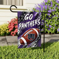 Custom Team Football Garden Flag, 12x18 Double Sided Yard Flag, Game Day Yard Flag, Personalized School Spirit Decor, Sports Fan Gift