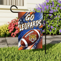 Custom Team Football Garden Flag, 12x18 Double Sided Yard Flag, Game Day Yard Flag, Personalized School Spirit Decor, Sports Fan Gift