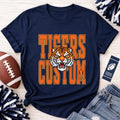 Custom Mascot Game Day Shirt, Personalized Vintage Team Name Tee, Retro Mascot Spirit Shirt, Football Season Outfit, Custom Team Gift