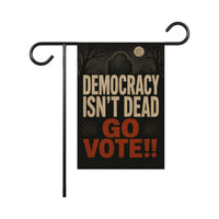 Vote Early Democracy Protest Garden Flag, Double Sided, No Kings Vote Early , Election Protect Democracy, Anti-Trump, Resist Fascism Flag