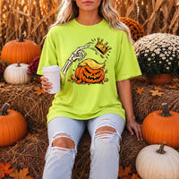 No Kings Halloween Anti Trump Shirt, Vote Early, Liberal FDT Spooky Fall Tee, Pumpkin Crown, Halloween Party Outfit, Liberal Friend Gift