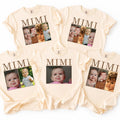 Personalized Mimi Photo Collage Shirt, Custom Grandkids Picture Tee, Photo Strip Grandma Top, Mothers Day Gift, Gift for New Grandma