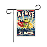 Vote Early Democracy Protest Garden Flag, Double Sided, No Kings Vote Early , Election Protect Democracy, Anti-Trump, Resist Fascism Flag