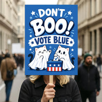 Vote Early Democracy Protest Sign, Vote Early No Kings Poster, Anti-Trump Resist Fascism, Protect Democracy, Political Activist Rally Sign