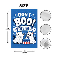 Vote Early Democracy Protest Garden Flag, Double Sided, No Kings Vote Early , Election Protect Democracy, Anti-Trump, Resist Fascism Flag