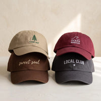 Custom Text Logo Embroidered Hat, Personalized Name Dad Cap, Soft Chino Twill Cap, Bride Mom Family Wedding Gift, Personalized Gift