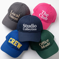 Personalized Embroidered Hat, Choose Your Design Custom Text Cap, Low Profile Dad Hat, 40 Funny Quote Design Options, Personalized Gift