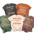 Funny Thanksgiving Shirt, Choose Your Doodle Design Custom Tee, Retro Food Pun Holiday Shirt, Friendsgiving Outfit, Gift for Foodie