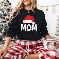 Custom Family Christmas Sweatshirt, Personalized Santa Role Word Tee, Matching Holiday Family Crewneck, Cozy Pajama Outfit, Christmas Gift