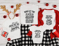 Personalized Vintage Christmas Family Sweatshirt, 20 Funny Quote Design Shirt, Retro Engraved Xmas Top, Matching Family Outfit, Holiday Gift