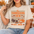 Turkey Crew Shirt 2026, Funny Thanksgiving Family Tee, Fall Harvest Crew Sweatshirt, Holiday Family Crewneck, Thanksgiving Day Dinner Gift