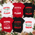Custom Dental Christmas Shirt, Personalized Dentist Holiday Tee, Funny Tooth Fairy Crew Top, Choose Your Design Gift, Gift for Dentist