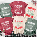 Custom Dental Christmas Shirt, Personalized Dentist Holiday Tee, Funny Tooth Fairy Crew Top, Choose Your Design Gift, Gift for Dentist