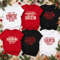 Custom Funny Christmas Shirt, Personalized Sarcastic Holiday Tee, Vintage Quote Crewneck Top, Choose Your Phrase Gift, Gag Gift for Friend