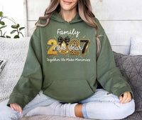 Family New Year 2027 Hoodie, Together We Make Memories Holiday Tee, Disco Ball Family Hoodie, New Years Eve Party Outfit, 2027 Gift