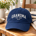 Personalized Uncle Embroidered Hat, Custom Text Role Name Cap, Family Weekend Hat, Grandpa Auntie Grandma Gift, Family Matching Gift