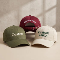 Custom Text Logo Embroidered Hat, Personalized Name Dad Cap, Soft Chino Twill Cap, Bride Mom Family Wedding Gift, Personalized Gift