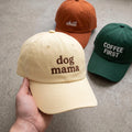 Personalized Text Embroidered Hat, Custom Name Funny Quote Dad Cap, Bio Washed Cotton Cap, Fun Birthday Gift for Her, Custom Hat Gift