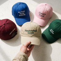 Personalized Embroidered Hat, Choose Your Design Custom Text Cap, Low Profile Dad Hat, 40 Funny Quote Design Options, Personalized Gift