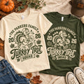 Custom Turkey Trot Family Name Shirt, Personalized Thanksgiving Run Tee, Family Squad Race Top, Matching Run Outfit, Thanksgiving Gift