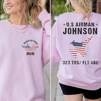 Personalized Pit Crew Sweatshirt, Custom Racing Tee, Family Matching Gift, Race Car Birthday Shirt, Unique Race Day Apparel, Front Back