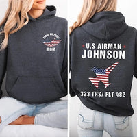 Personalized Pit Crew Sweatshirt, Custom Racing Tee, Family Matching Gift, Race Car Birthday Shirt, Unique Race Day Apparel, Front Back