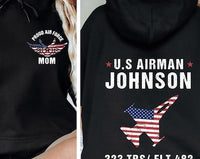 Personalized Pit Crew Sweatshirt, Custom Racing Tee, Family Matching Gift, Race Car Birthday Shirt, Unique Race Day Apparel, Front Back