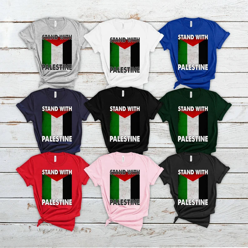 Free Palestine Flag T-Shirt