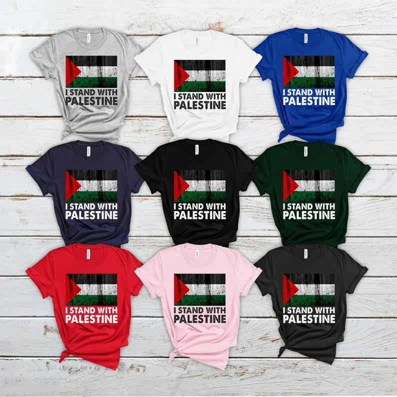 Free Palestine Flag T-Shirt
