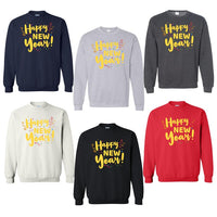 Happy New Year Long Sleeve T-Shirt, New Year Eve Party Unisex Long Sleeve Shirt, 2026 Happy New Year Shirt For Kids, 2026 New Year Shirt