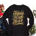 Happy New Year Long Sleeve T-Shirt, New Year Eve Party Unisex Long Sleeve Shirt, 2026 Happy New Year Shirt For Kids, 2026 New Year Shirt