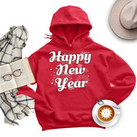Happy New Year Hoodie, New Years Eve Party Unisex Hoodies, 2026 Happy New Year Hooded Sweatshirt, 2026 New Years Eve Hoodie, New Year Shirt